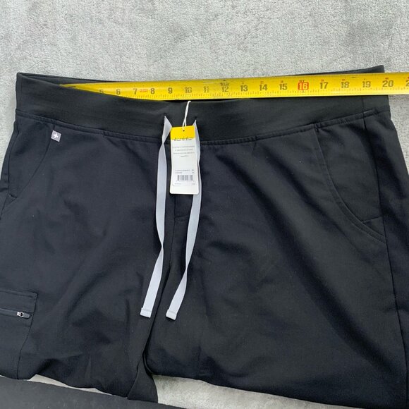 FIGS Scrub Pants Womens XXL Petite Zamora 2.0 Joggers Performance Medical Black - Picture 6 of 11